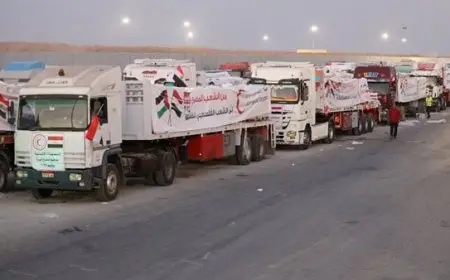 الهلال الأحمر: خلية عمل لا تتوقف لإيصال المساعدات إلى غزة