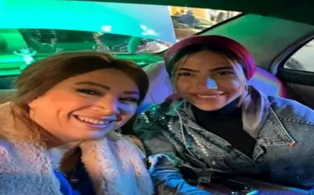 بالصور- انتصار تستعيد ذكريات تصوير “80 باكو”