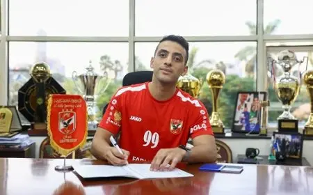 الأهلي يتعاقد مع أحمد عوض لتدعيم فريق اليد