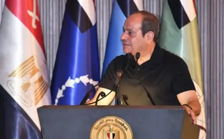 السيسي: الأمن العربي وحدة متكاملة وأي تدخل خارجي يهدف لزعزعة استقرار الدول العربية