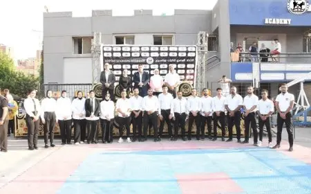 2000 لاعبا في بطولة قطاع القاهرة الكبرى للكيك بوكسينج