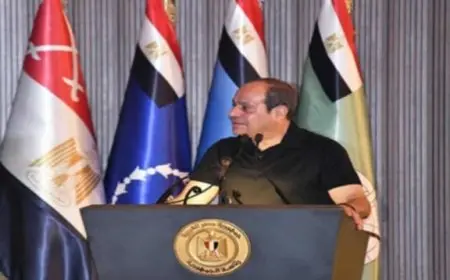 الرئيس السيسي: الشعب لازم يبقى واعي ومستعد دائما إنه يضحي بكل حاجة حتى لو بحياته