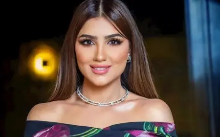 بفستان قصير وجريء.. مي عمر تستمتع بإجازة الصيف أمام حمام سباحة (صور)