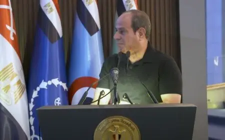 الرئيس السيسي لطالبات متدربات بالأكاديمية العسكرية: عليكن الاستفادة من هذه الفرصة