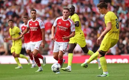أرسنال يسقط أمام فياريال بثلاثية ويواصل نتائجه المتذبذبة استعدادا للموسم الجديد