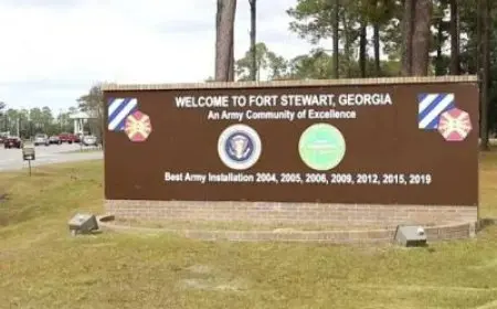 إلقاء القبض على مطلق النار بقاعدة فورت ستيوارت بولاية جورجيا الأمريكية