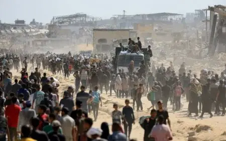 ﻿9 شهداء من منتظري المساعدات برصاص الاحتلال شمال رفح ووسط قطاع غزة