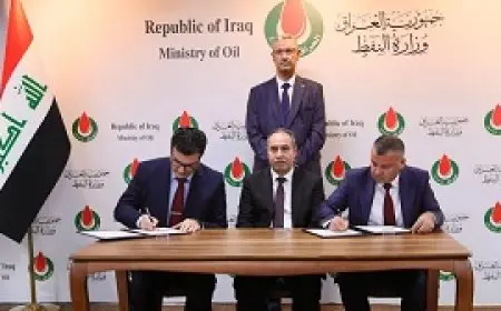 العراق يوقع عقدا لاستكشاف النفط والغاز في رقعة حدودية مع السعودية