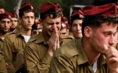 مظاهرات للجنود الإسرائيليين المصابين بأمراض نفسية