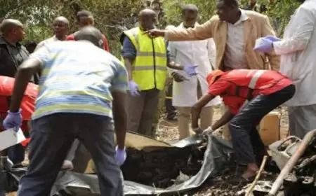 الصليب الأحمر الكيني: تحطُّم مروحية تقل عددًا غير معروف من الأشخاص