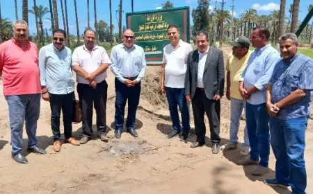 رئيس البحوث الزراعية يتفقد أكبر مصنع لتحويل قش الأرز إلى أخشاب لإنتاج الأثاث