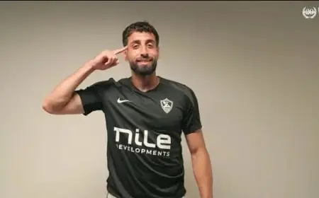 الدباغ: جاهز للمشاركة أمام سيراميكا.. وأتمنى تسجيل أول أهدافي مع الزمالك