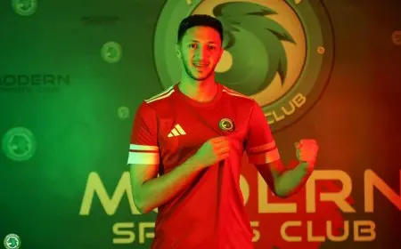 رسميا.. مودرن سبورت يعلن التعاقد مع مصطفى مخلوف