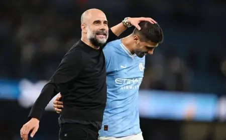 جوارديولا يعلن إصابة رودري مجددا