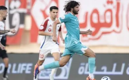 النني: أحلم بالتتويج بالدوري الإماراتي مع الجزيرة