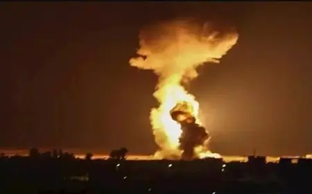 طيران الاحتلال يشن سلسلة غارات وسط مدينة خان يونس جنوبي قطاع غزة