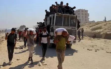 مصادر طبية بغزة: استشهاد أكثر من 50 فلسطينيًا 40 منهم من منتظري المساعدات