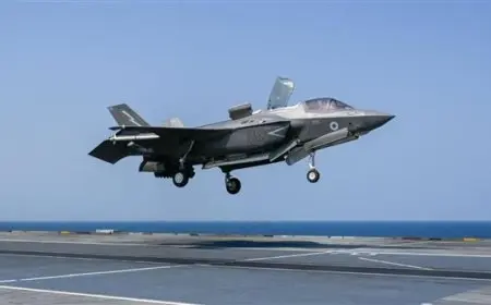 هبوط اضطراري لمقاتلة بريطانية من طراز إف-35 في مطار ياباني بسبب عطل فني
