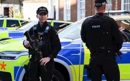 الشرطة البريطانية تعتقل رجلًا مقعدًا وكفيفًا بسبب تضامنه مع فلسطين (فيديو)