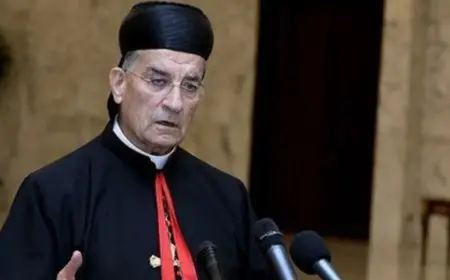 البطريرك الماروني يدعو إلى الصلاة من أجل سلام دائم وعادل للبنان