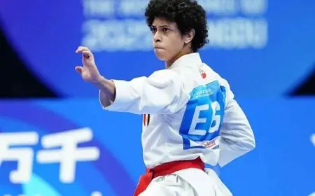 لاعب كاراتيه الأهلي يحصد المركز الرابع في دورة الألعاب العالمية بالصين