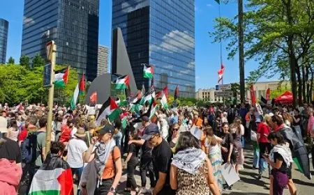 ألمانيا: انتهاء فعالية مؤيدة للفلسطينيين في برلين دون حوادث