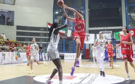 منتخب ناشئات السلة يفوز على الجزائر في افتتاح مشواره بالبطولة العربية