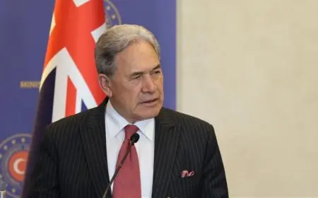 وزير خارجية نيوزيلندا: ندرس الاعتراف بدولة فلسطين وسنتخذ قرارا رسميا في سبتمبر المقبل