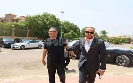 على رأسهم الخطيب.. حضور مجلس إدارة الأهلي جنازة والد العامري فاروق