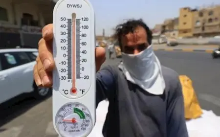 موجة حر شديدة تضرب المنطقة العربية والحرارة تتجاوز حاجز الـ50 درجة