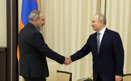 أرمينيا تطلع روسيا على نتائج اجتماع واشنطن مع أذربيجان