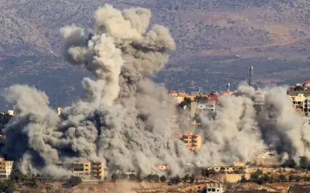 إسرائيل تنفذ تفجيرا بالخيام وطيرانه يكثف تحليقه بالبقاع اللبناني