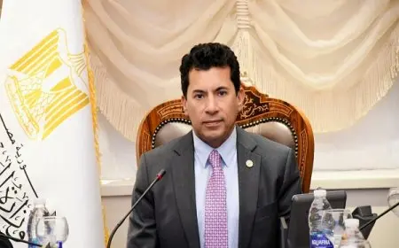 وزير الرياضة يدعم منتخب الناشئين أمام التشيك ببطولة العالم لليد