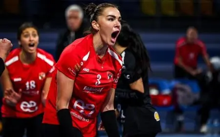 الأهلي في المجموعة الأولى لبطولة دوري مرتبط سيدات الطائرة