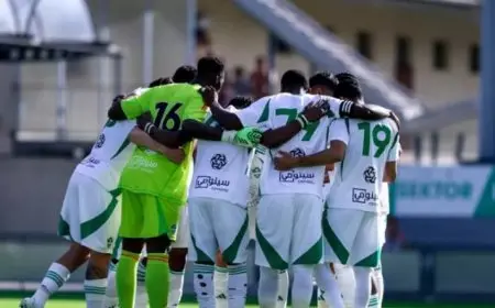 الأهلي السعودي يستعد لمواجهة ودية ضد الرياض