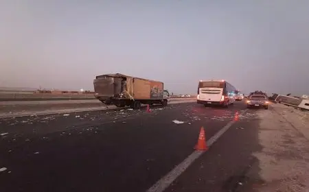 32 مصابًا.. ننشر أسماء ضحايا حادث تصادم طريق “أسيوط – البحر الأحمر” – صور