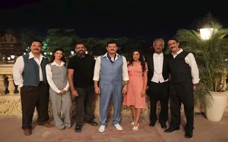 قبل عرضه في 13 أغسطس.. 10 صور من “درويش” بطولة عمرو يوسف ودينا الشربيني