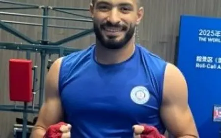 الحسيني وهدان يتوج بذهبية الكونغ فو في دورة الألعاب العالمية