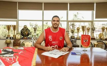 الأهلي يتعاقد مع أحمد أبو العلا لتدعيم فريق السلة