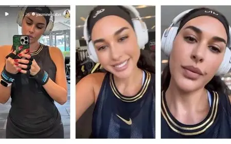 “من داخل الجيم”.. ياسمين صبري تستعرض رشاقتها ولياقتها البدنية