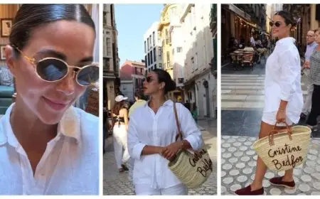 بـ “الشورت”.. يارا السكري تخطف الأنظار من أحدث ظهور في إسبانيا