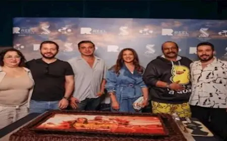 بالصور- دنيا سمير غانم تحتفل بعرض فيلم “روكي الغلابة” في دبي