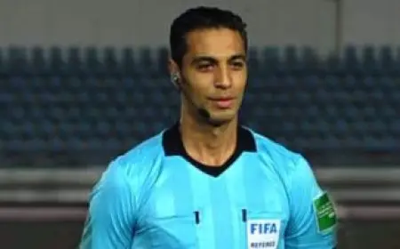 أمين عمر حكماً لمباراة بيراميدز والإسماعيلي بالدوري