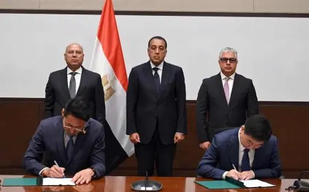رئيس الوزراء يشهد توقيع عقد إنشاء مصنع مجموعة سايلون الصينية للإطارات باقتصادية قناة السويس