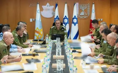 رئيس الأركان الإسرائيلي يصادق على الفكرة المركزية لخطة الهجوم في غزة