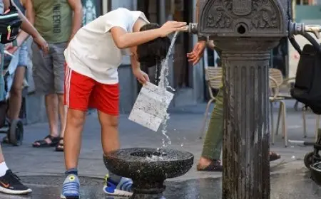 استمرار موجة الحر الرابعة في إنجلترا مع توقعات بارتفاع درجات الحرارة إلى 34 درجة