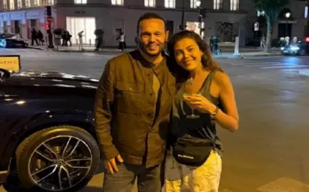 “نصفي الآخر”.. محمد حلاوة يغازل زوجته ريهام حجاج والأخيرة ترد