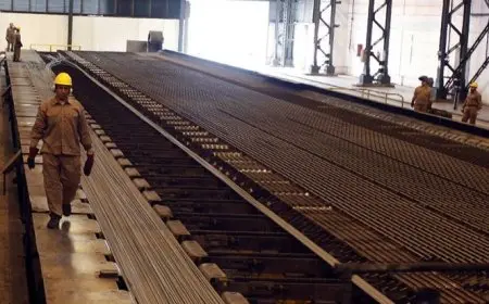 مصدر: مصانع الحديد المتكاملة تطالب بفرض رسوم 10% على واردات البليت