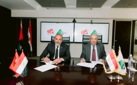 إي أند مصر توقع اتفاقية تعاون مع نقابة المهندسين لتعزيز التحول الرقمي وتطوير البنية التحتية التكنولوجية