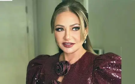 ليلى علوي تتعرض لحادث سير على طريق الساحل الشمالي